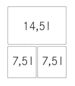 Franke Poubelle Tri Sélectif - Poubelle Encastrable Easysort 450-1-2 121.0494.150 -Kitchen Soldes ee5554f653658d7008bd4a80