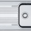 Franke Smart - Évier En Inox SRX 611-86, 860 X 500 Mm, Siphon 101.0395.016