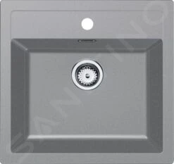 Franke Sirius - Évier En Tectonite SID 610, 560x530 Mm, Gris 143.0650.860